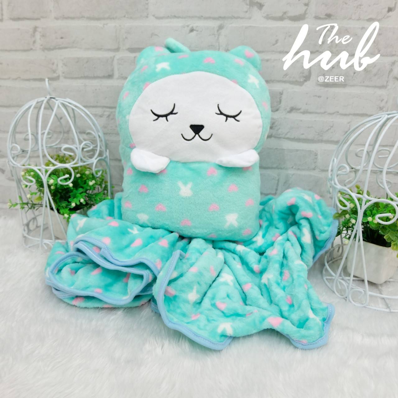 หมอนผ้าห่ม น่ารักมุ้งมิ้ง