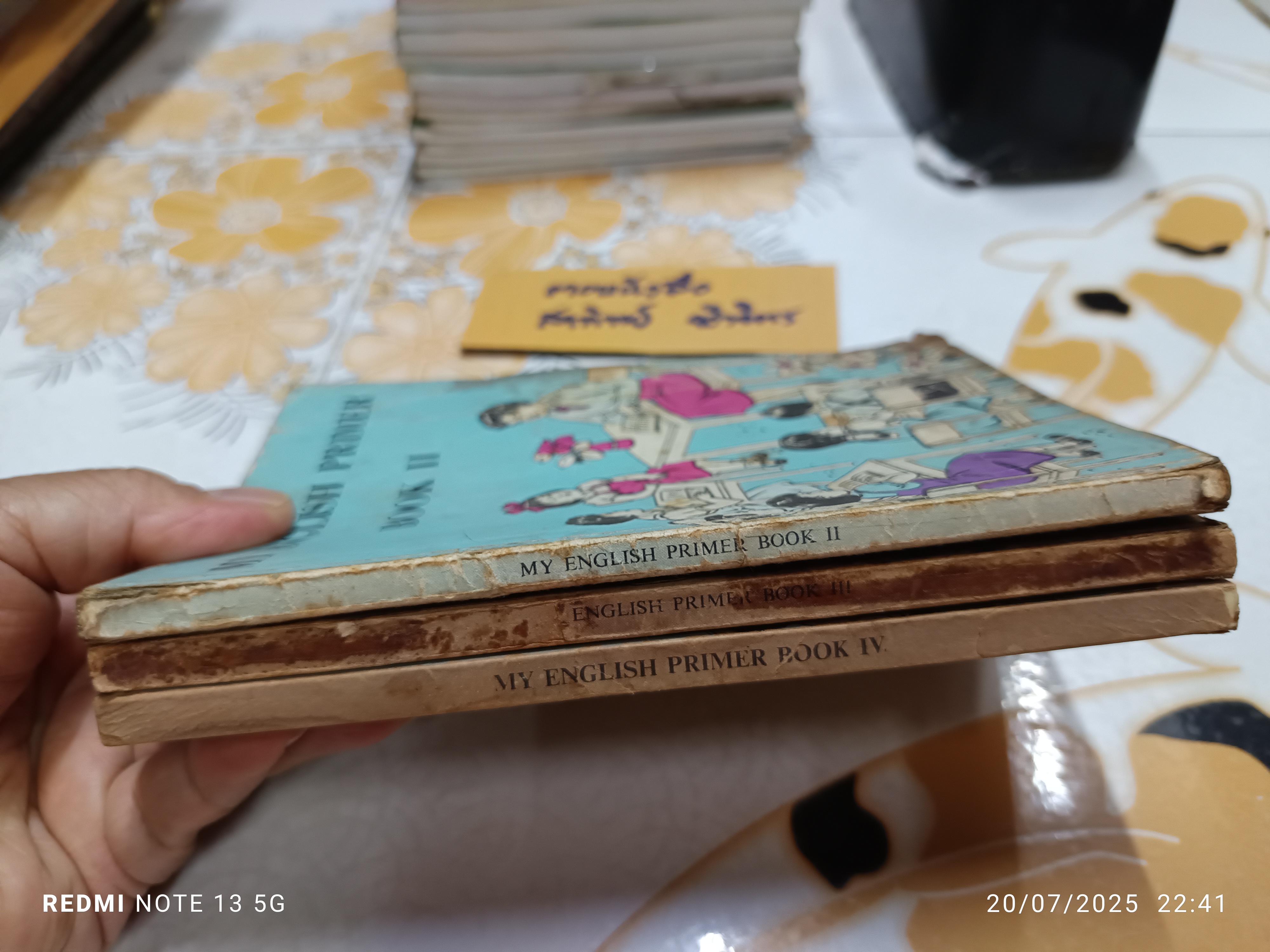 ขายรวม 3 เล่ม (ไม่แยก) MY ENGLISH PRIMER BOOK 2,3,4 โดย B. G. S. G. สำนักพิมพ์ ไทยวัฒนาพานิช **สินค้าหมด**