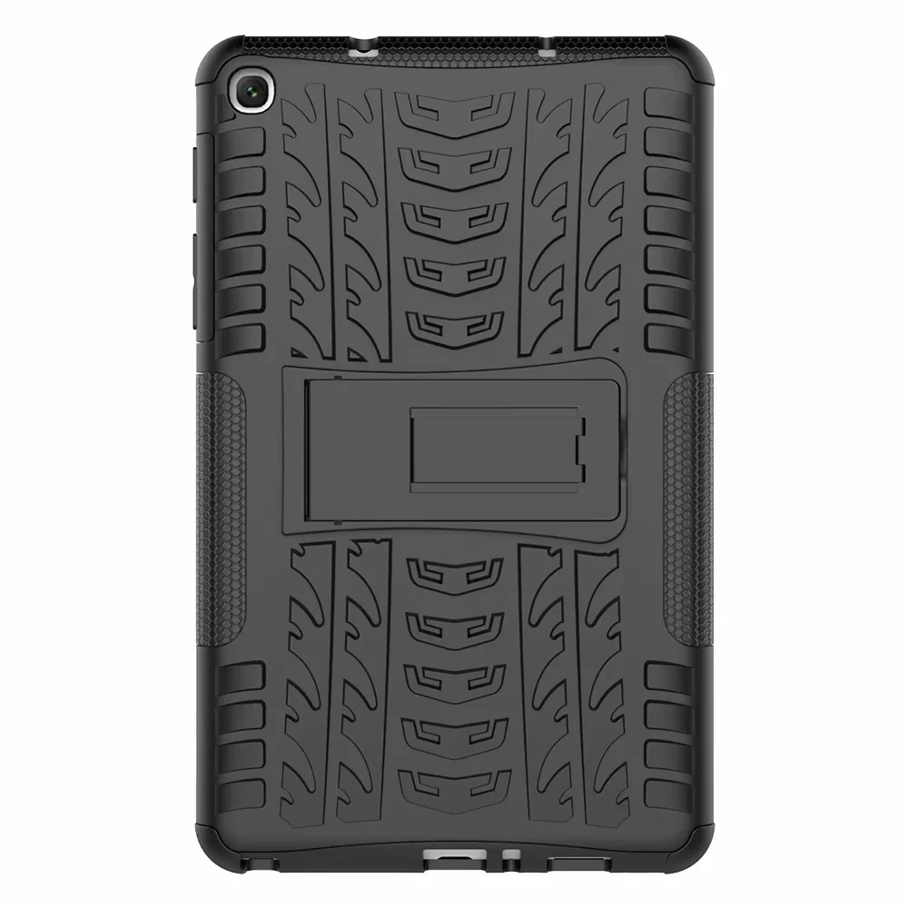Case Samsung Galaxy Tab A 8.0 (2019) SM-T290 T295 T297#เคสฝาหลัง Kickstand PC + TPU Hybrid กันกระแทก