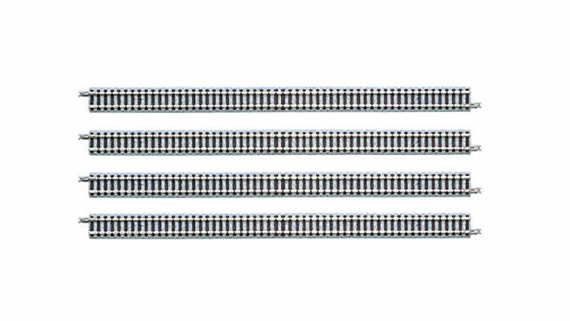 TOMIX #1802 Fine Track Straight Track 280mm S280 (F) (4 Pcs.) - N Scale