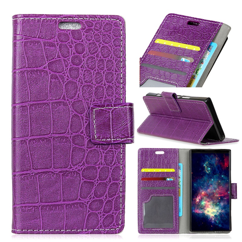 เคส Nokia 5.1 Plus / X5 #เคสฝาพับสไตล์กระเป๋าหนัง PU ผิวหนังจระเข้สีสันสวยงามทันสมัย