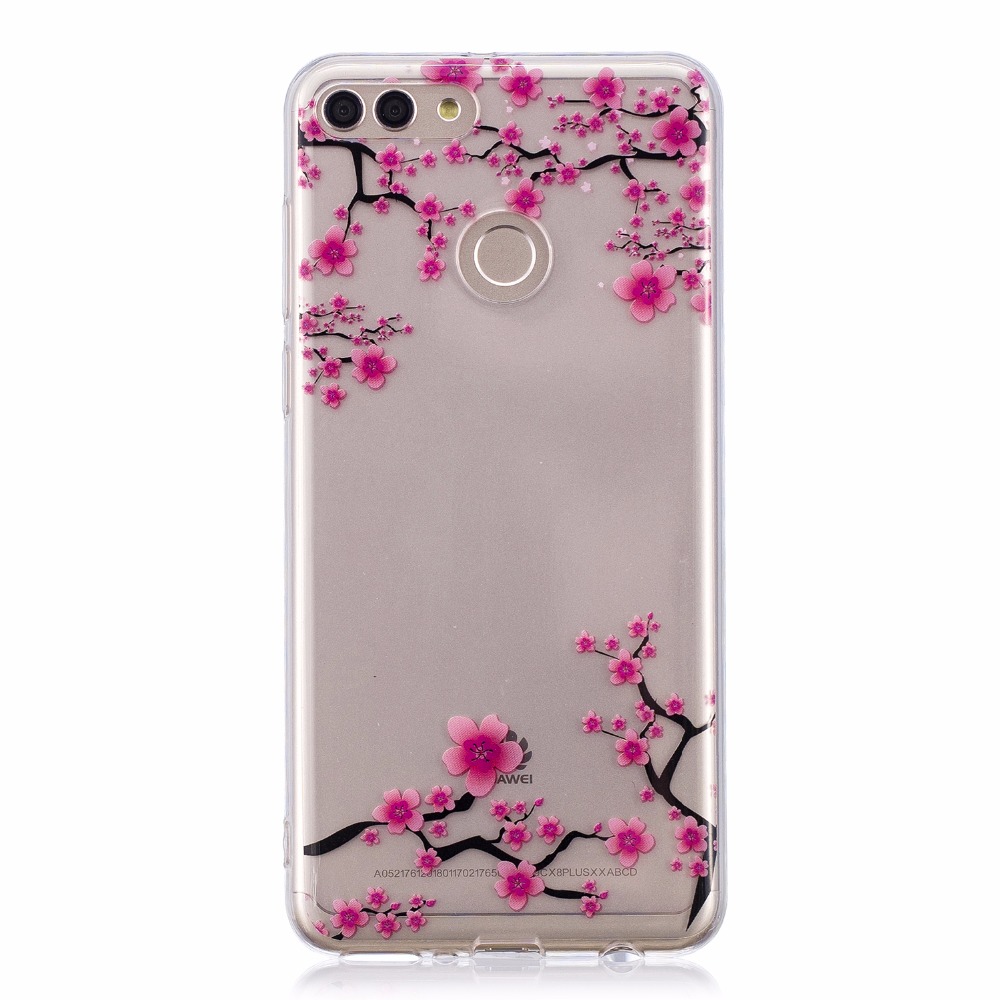 เคส Huawei Y9 (2018) #เคสฝาหลัง TPU พิมพ์ลาย IMD Pattern Printing Flexible