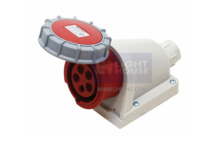 HTN-1151 "DAKO PLUG" เต้ารับติดลอยกันน้ำ (3P+N+E) 16A 400V IP67