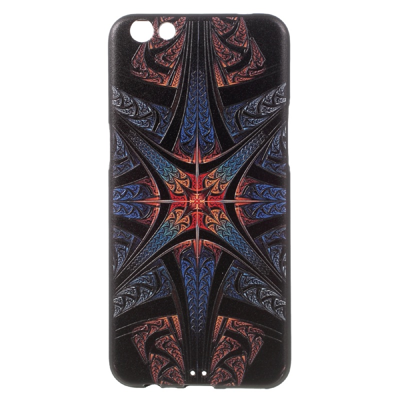 Case Oppo R9s เคสฝาหลังนิ่ม TPU พิมพ์รูปแบบลายนูน 3 มิติ Patterned TPU Cover Embossment Case