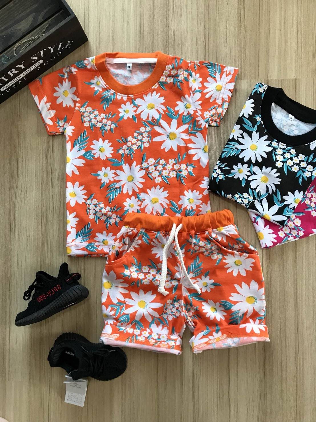 ชุด set ลายดอก สำหรับเด็ก