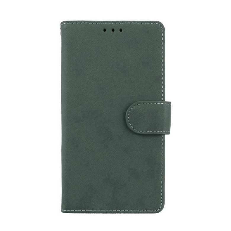 Case Samsung Galaxy A71 5G SM-A716F #เคสฝาพับหนัง PU ปกหนังสไตล์วินเทจผิวด้านแถบปิดแม่เหล็ก Vintage Matte Flip PU Leather Cover Magnetic Buckle Wallet Case Card Holder