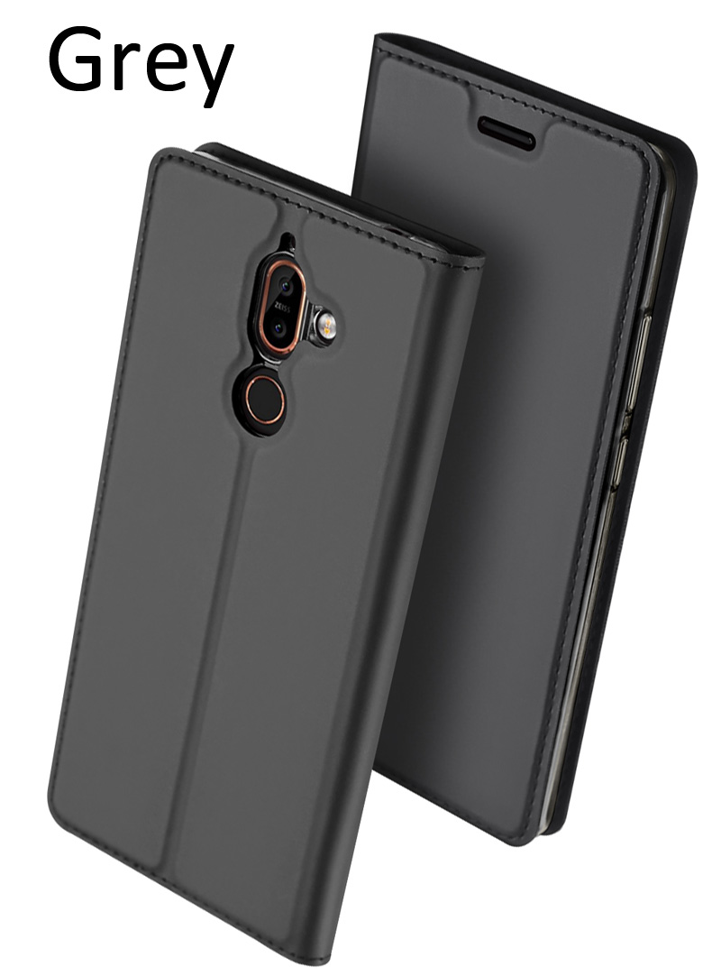 Case Nokia 7 plus #เคสฝาพับ DUX DUCIS Skin Pro Series คุณภาพดีราคาถูก