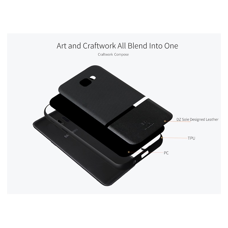 เคส Samsung Galaxy A7 2017 DZGOGO ซีรี่ส์ #เคสฝาหลังTPU เคลือบหนัง PU คุณภาพดีสวยหรู