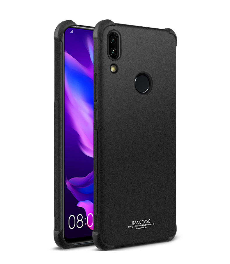 Case Huawei Y9 Prime 2019 #เคสฝาหลังIMAK Skin Feel Anti-drop TPU Case + ฟิล์มกันรอย Explosion-proof Screen Film