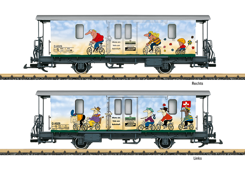 LGB RhB Bicycle Car