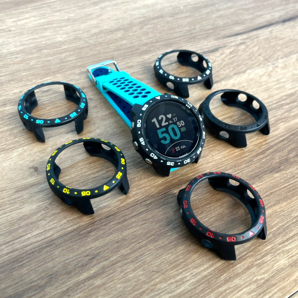 กรอบเคสนาฬิกา Garmin Forerunner 245/245 Music รุ่นใหม่เรียบหรูดูดีดีไซน์ทันสมัย (AA6)