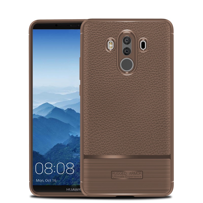 เคส Huawei Mate 10 Pro #เคสฝาหลัง TPU ผิวลิ้นจี่กันลื่นเคสคุณภาพดีราคาเบาๆสบายกระเป๋า