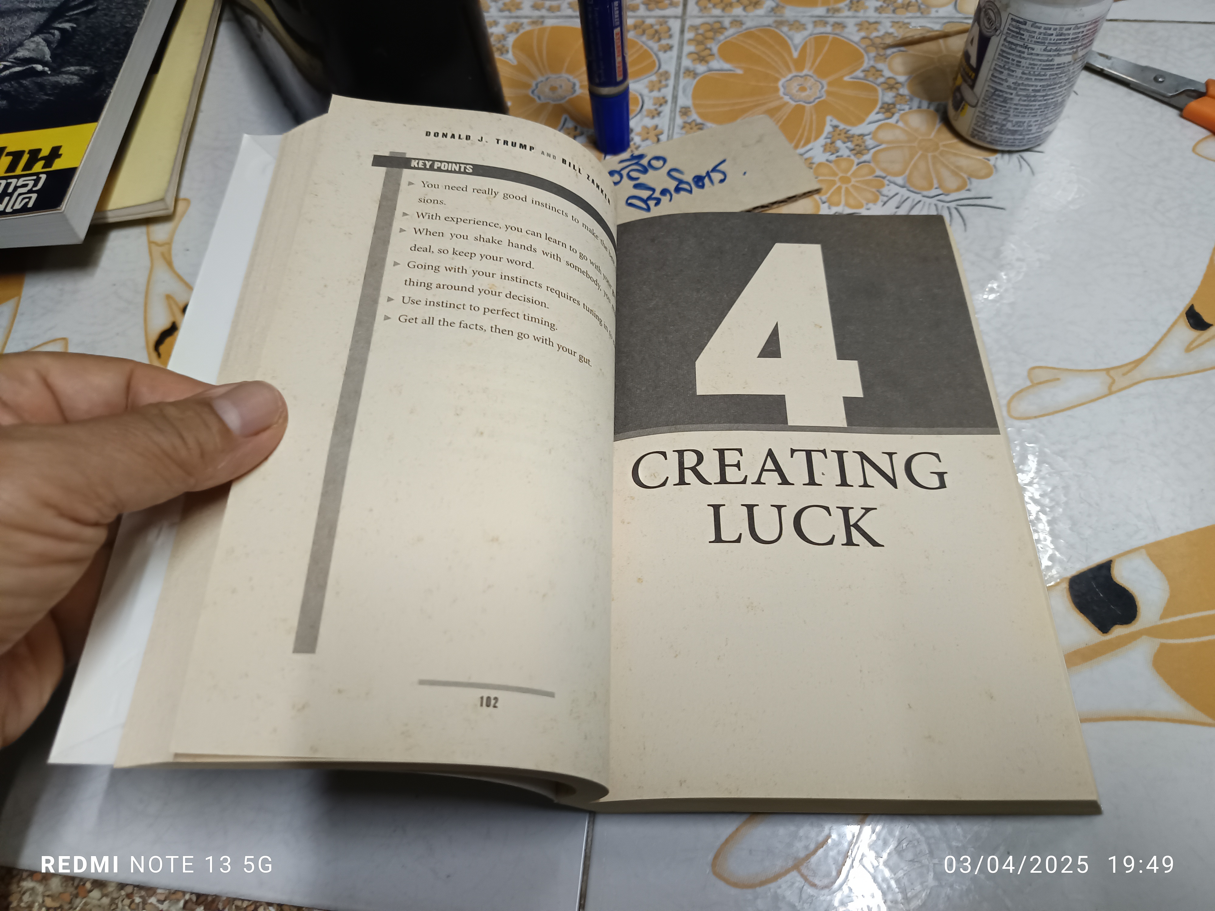 Think Big : Make It Happen in Business and Life HarperCollins Publishers Limited, 2008 / Trump and Bill Zanker