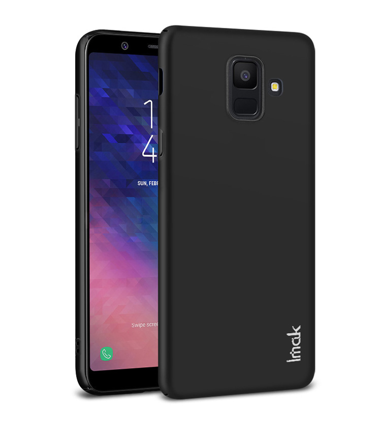 Case Samsung Galaxy A6 (2018) #เคสฝาหลัง IMAK Jazz Skin Feel Plastic + ฟิล์มกันรอย