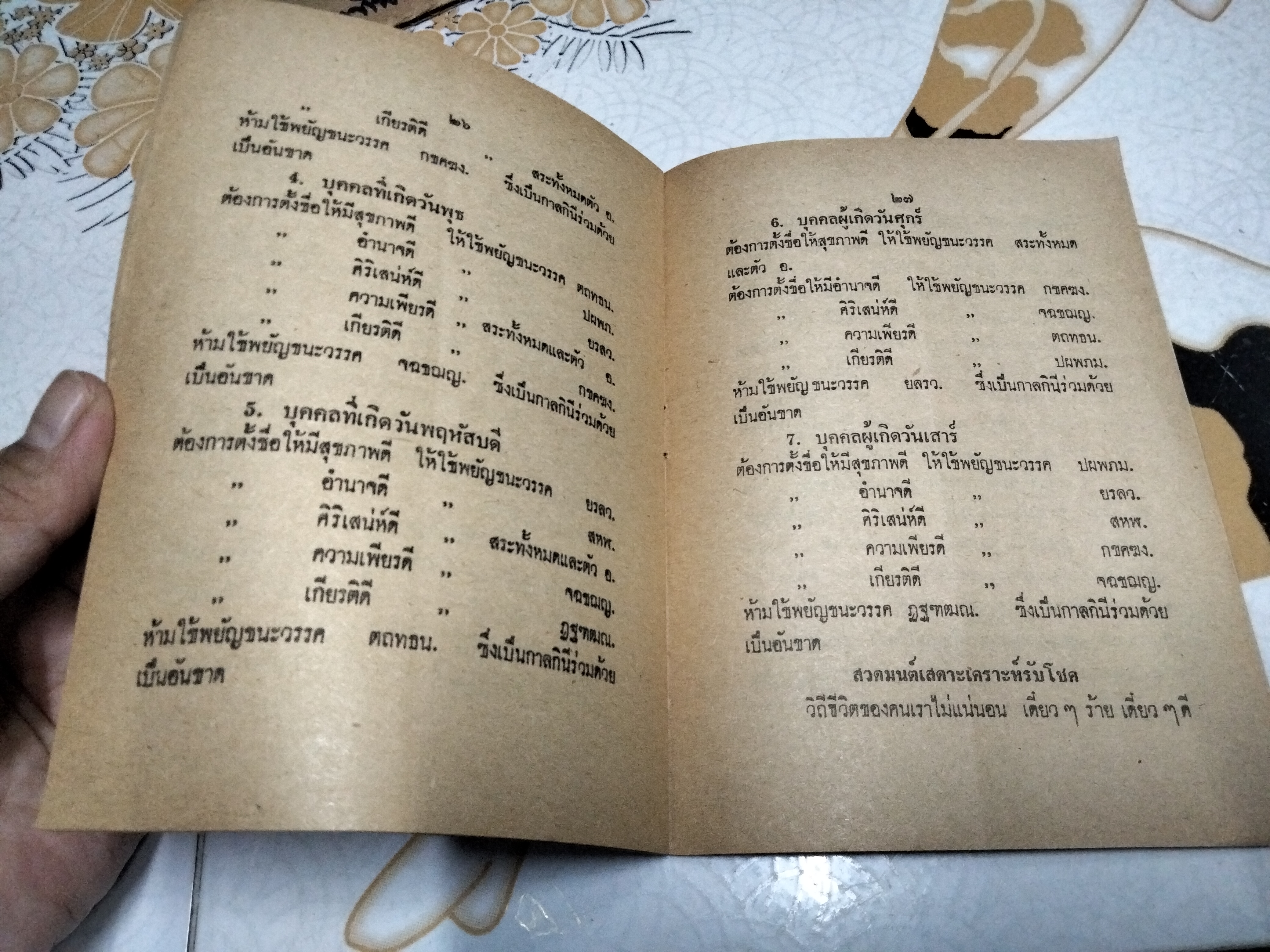 ตำราหมอดูประจำบ้าน โดย หลวงสุรศักดิ์