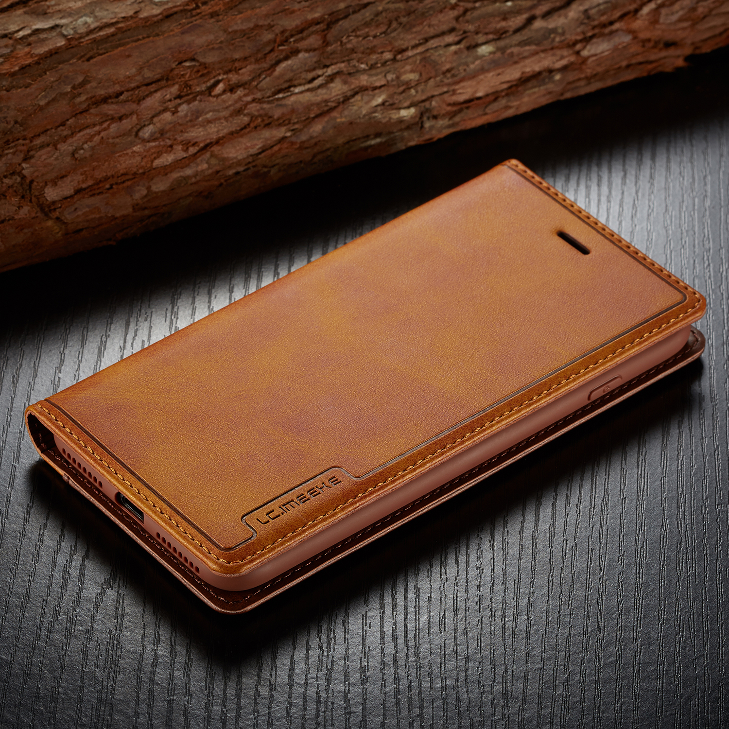 เคส iPhone 13 Pro Max LC.IMEEKE LC เคสฝาพับแบบกระเป๋าสตางค์ หนัง PU, TPU