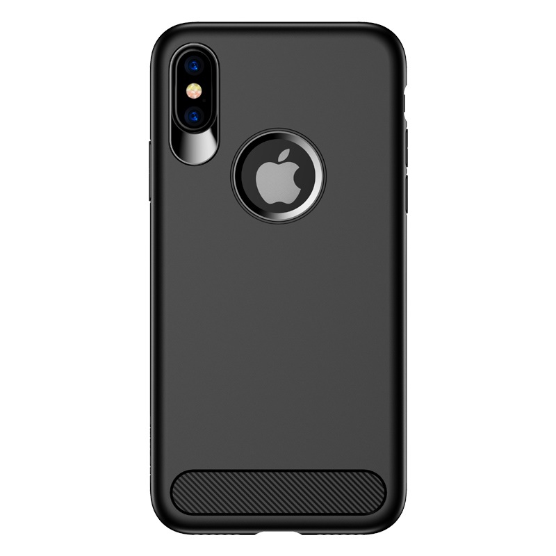เคส iphone X / iPhone XS5.8 นิ้ว #เคสฝาหลังTPU USAMS Muze ป้องกันลายนิ้วมือ #สีดำ