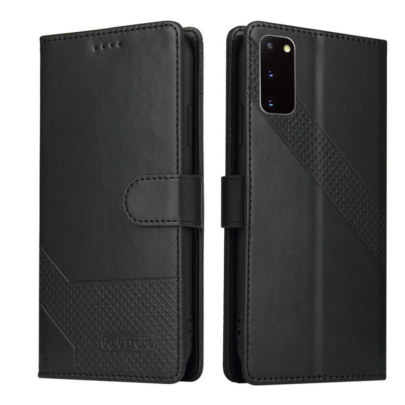 เคส Samsung Galaxy A52 / A52 5G / A52s 5G#เคสฝาพับหนัง PU สไตล์กระเป๋าสตางค์พร้อมช่องใส่การ์ด Luxury Flip Stand Card PU Leather Phone Wallet Cover Case