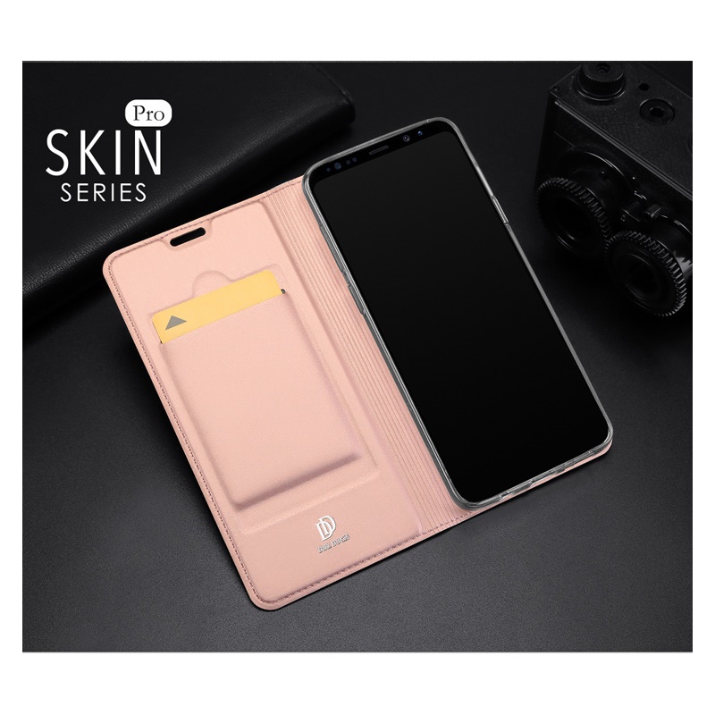 Case Samsung Galaxy S9 G960 #เคสฝาพับ DUX DUCIS Skin Pro Series เคสคุณภาพดีราคาถูก