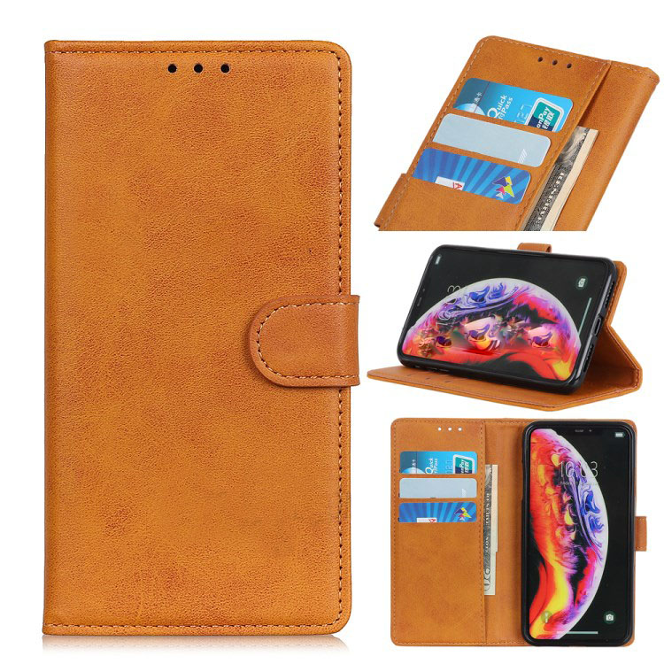 Case Huawei Y7 Pro 2019 #เคสฝาพับหนัง PU สไตล์กระเป๋าสตางค์ Matte PU Leather Wallet
