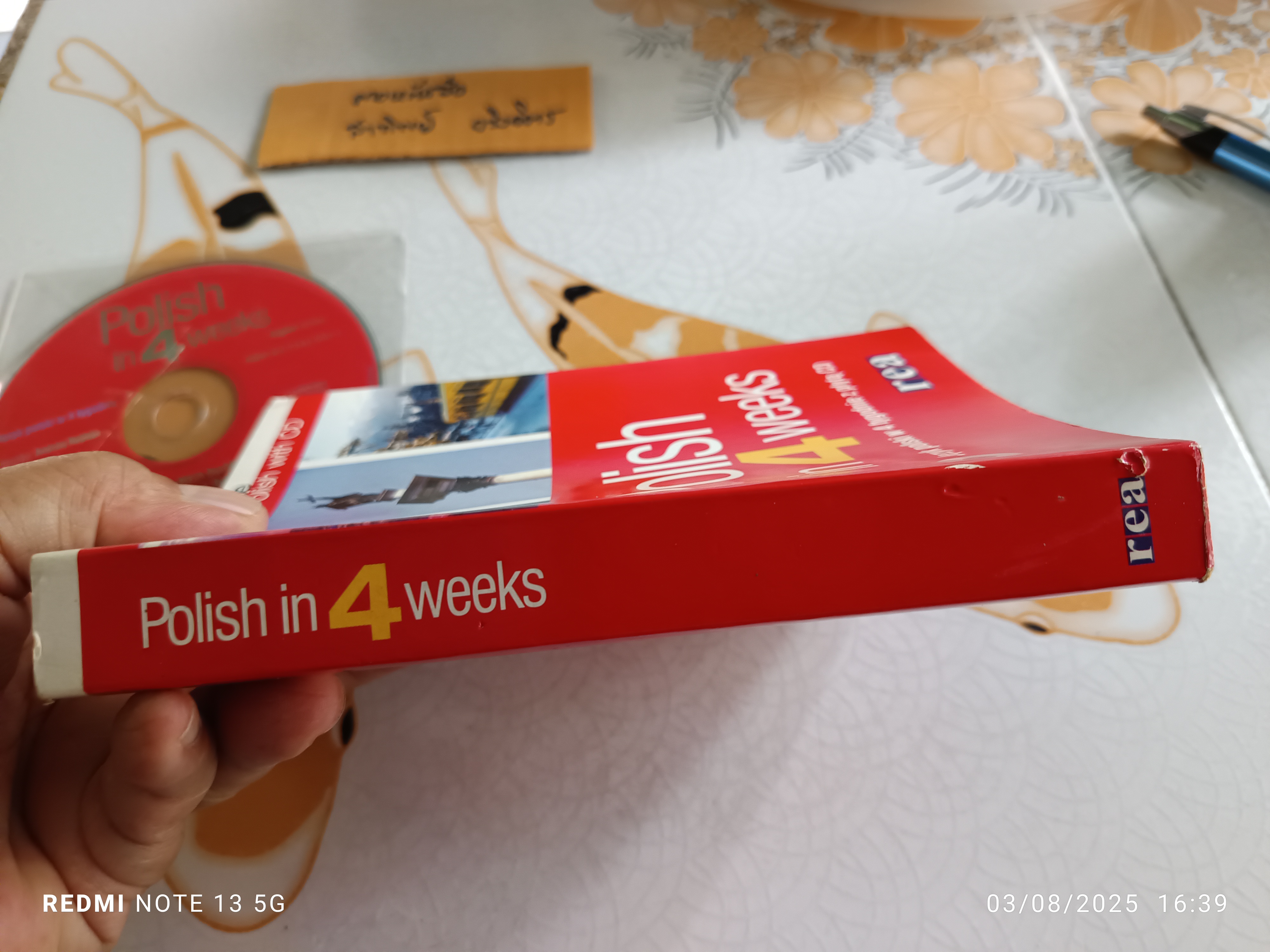Polish in 4 weeks : an intensive course in basic Polish with CD (2 ภาษา Polish - English) เรียนภาษาโปแลนด์เร่งรัดภายใน 4 สัปดาห์ **สินค้าหมด**