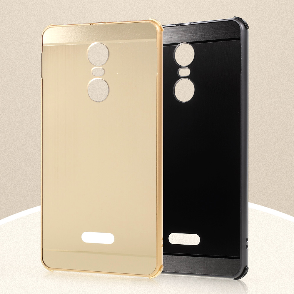 Case Lenovo K6 Note #เคสฝาหลังโครงอลูมิเนียมอัลลอยด์ 1 ชิ้น + ฝาหลังสไลด์ PC แบบแข็งขัดผิว