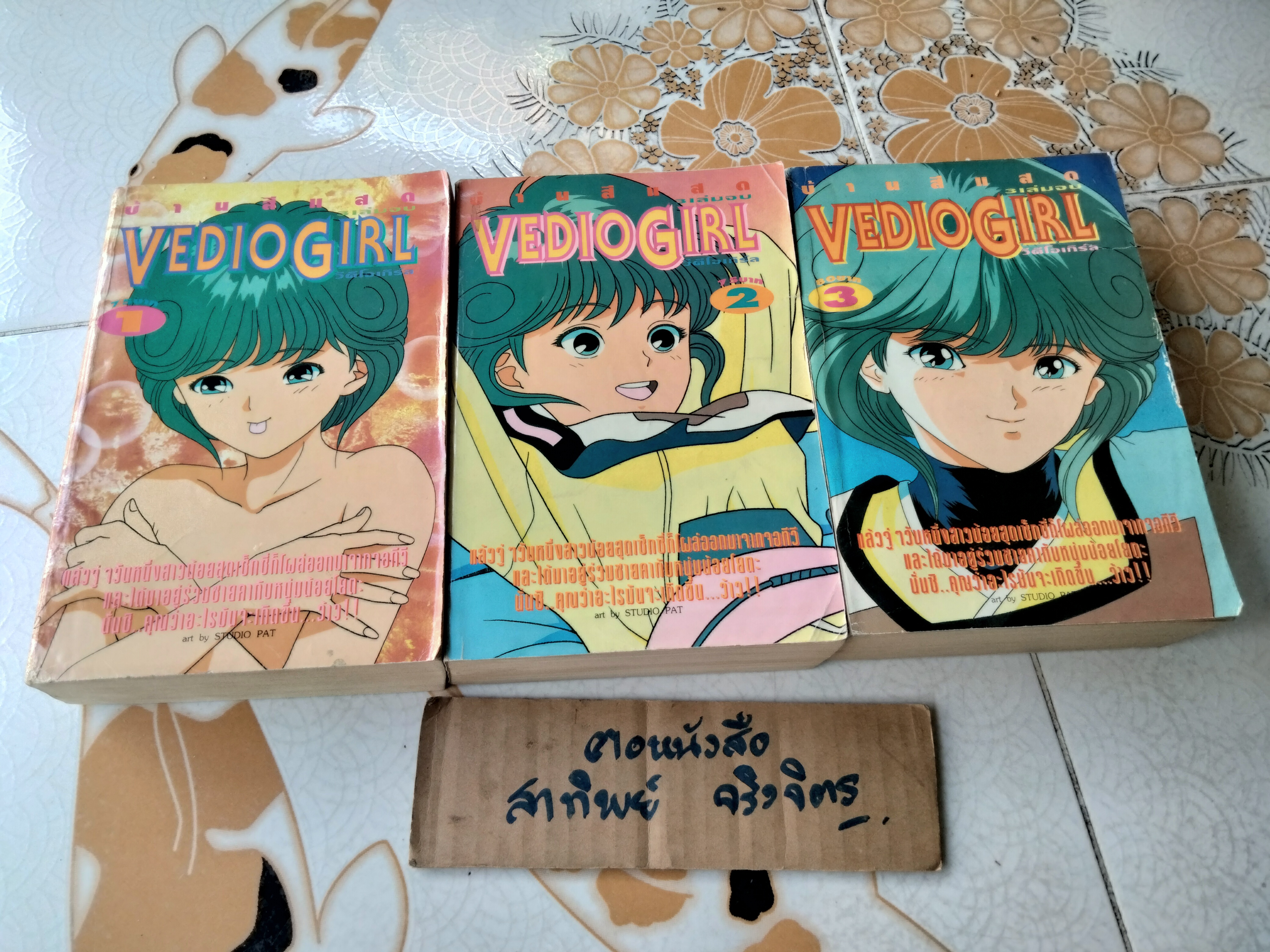 หนังสือการ์ตูน วีดีโอเกิร์ล Video Girl (3 เล่มจบ) สำนักพิมพ์บ้านสีแสด