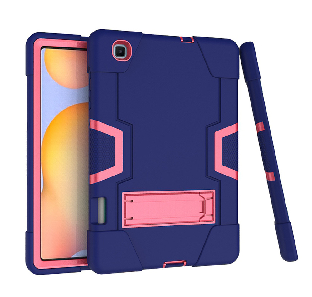 Case Samsung Galaxy Tab S6 Lite 10.4 SM-P610 SM-P615 SM-P617 #เคสฝาหลังกันกระแทก Full Protection Case 3 in 1 Bracket S-pen Slot