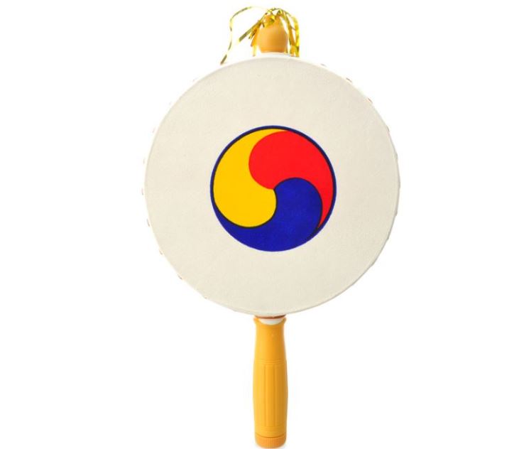 กลองฟ้อนรำเกาหลี 전통소고/음칠 Korean Traditional Dance Small Drum