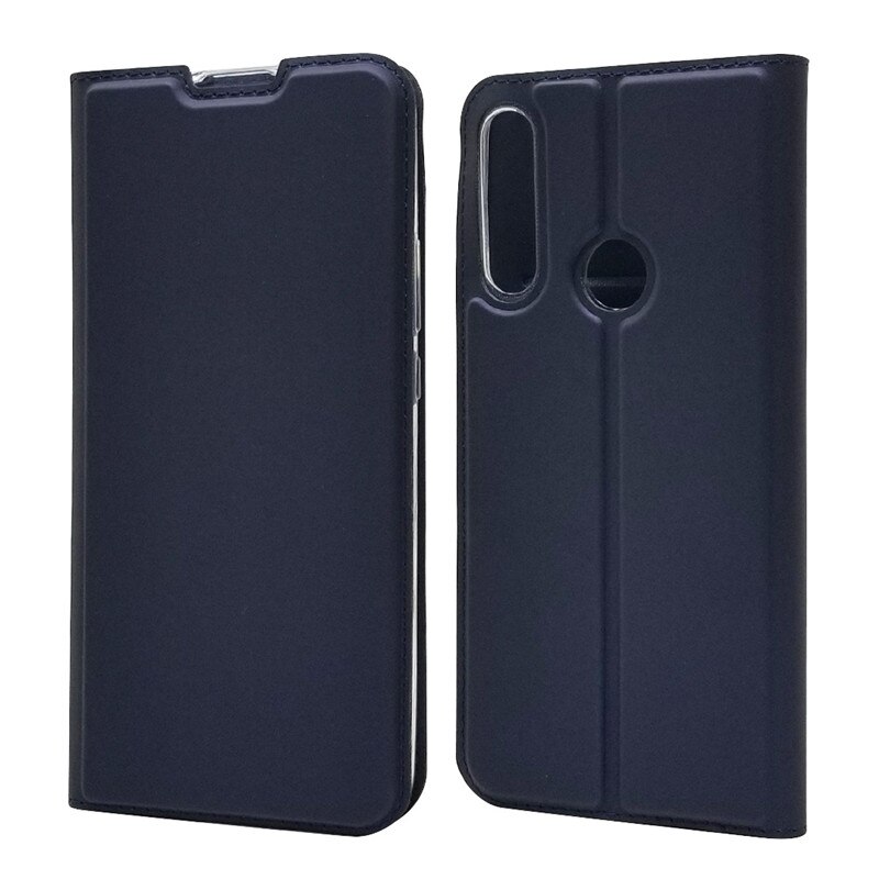 Case Huawei Y7p #เคสแบบฝาพับหนัง PU Magnetic Adsorption Stand Leather Card Holder