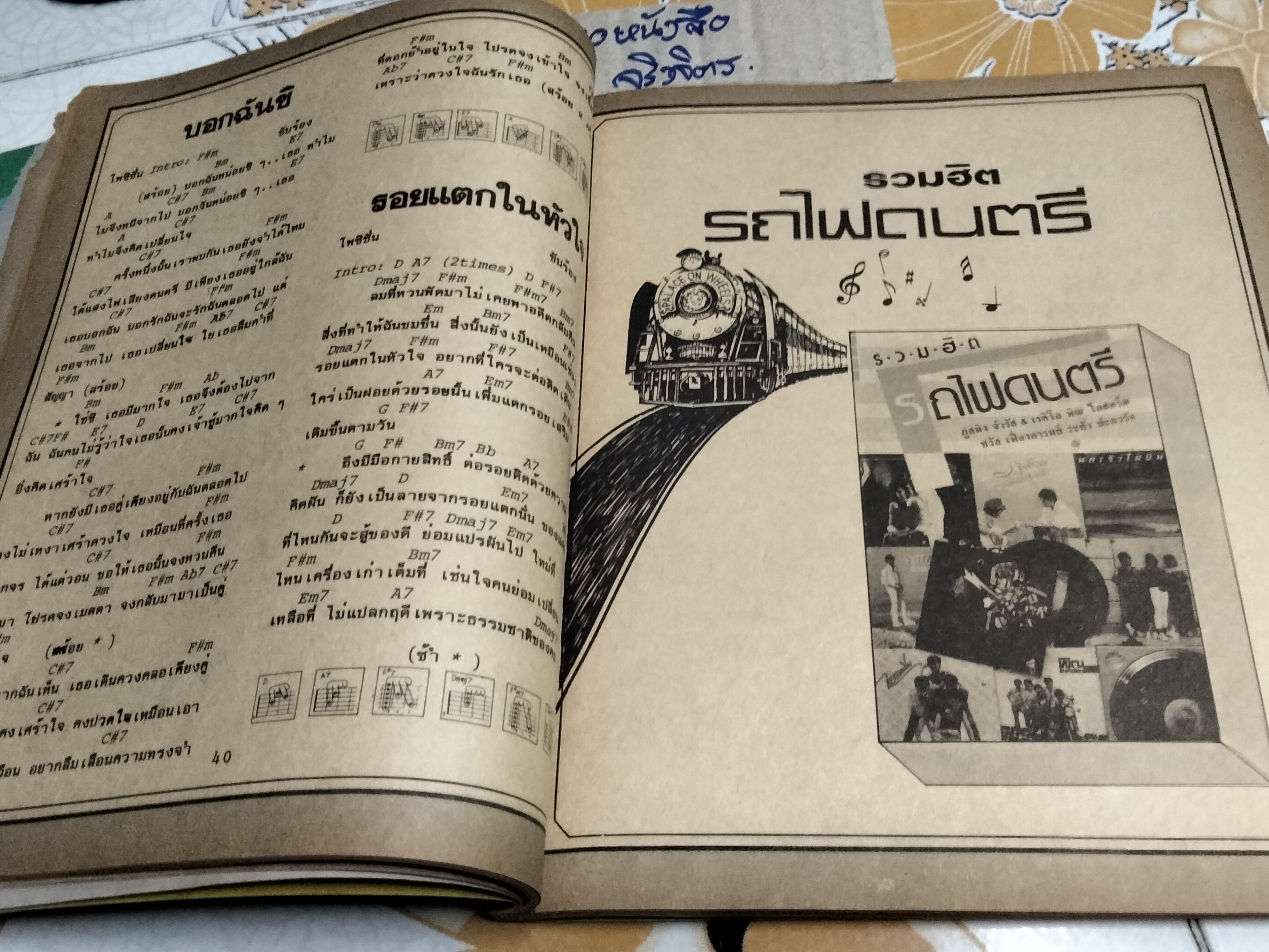 หนังสือ เพลงประทับใจ ฉ.37 ปก ธงไชย แมคอินไตย พร้อมคอร์ดกีต้าร์-อีเล็คโทน