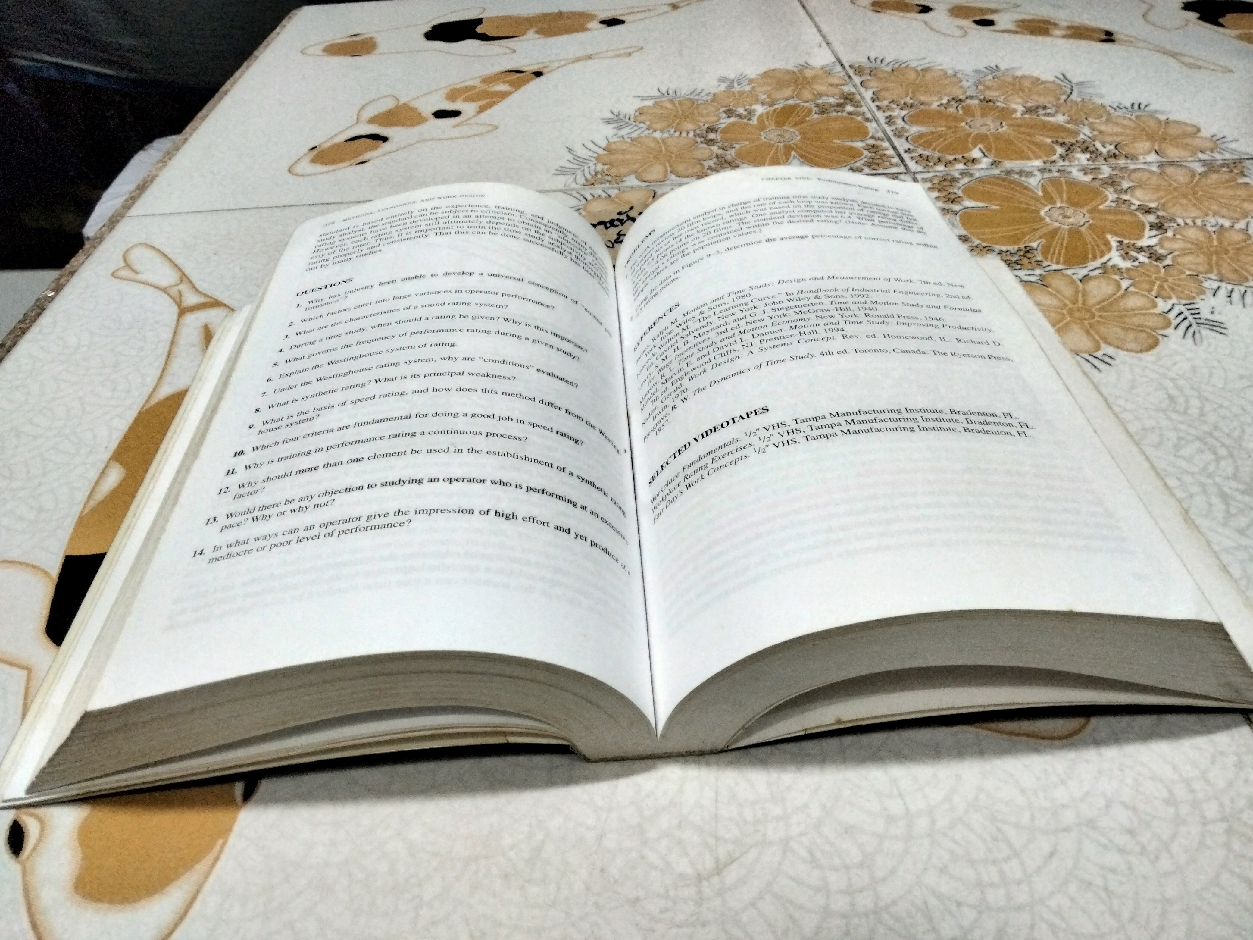 Methods, Standards, & Work Design 10th Edition By Benjamin Niebel & Andris Freivalds ฉบับถ่ายเอกสาร (copies)