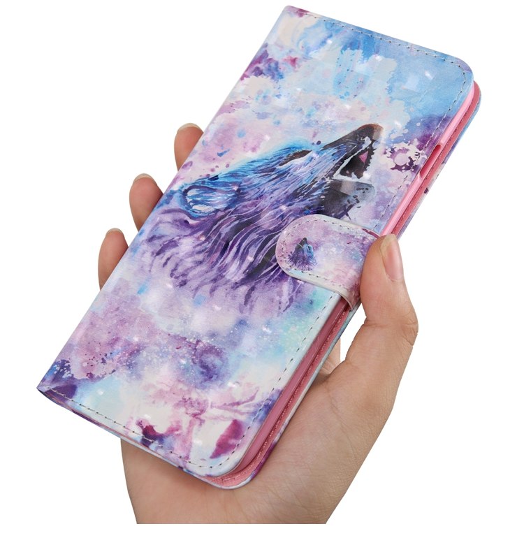 Case Samsung Galaxy A80 #เคสฝาพับแบบกระเป๋าสตางค์ Pattern Printing Wallet Stand