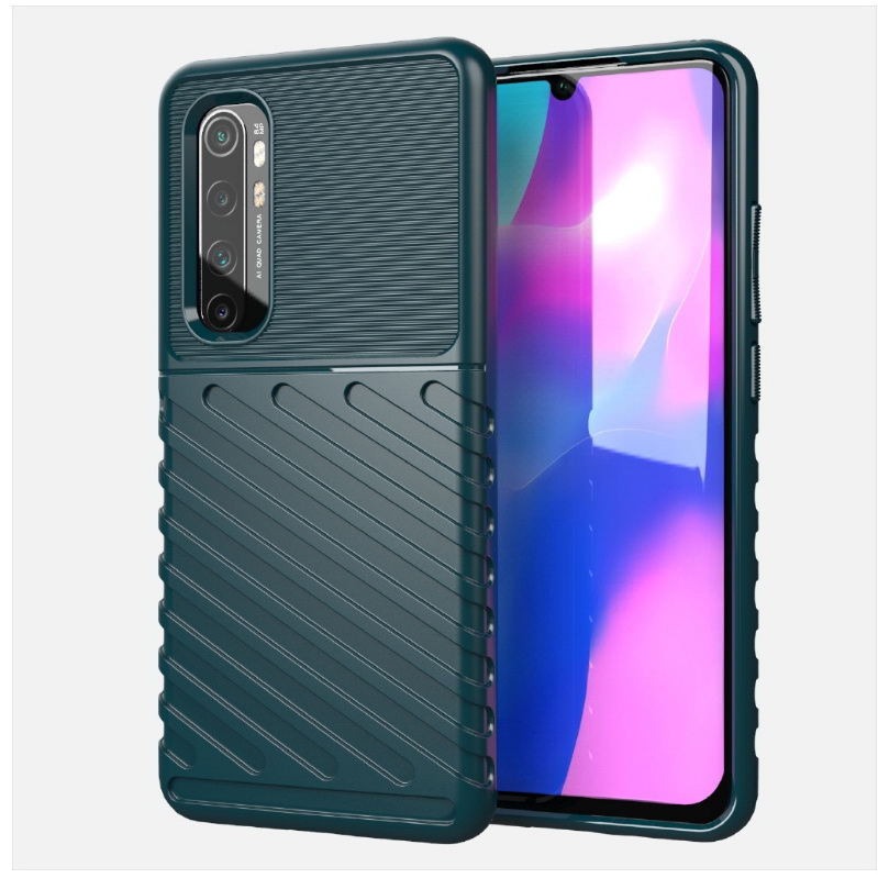 Case Xiaomi Mi Note 10 Lite #เคสฝาหลัง TPU อ่อน Thunder Series Twill Texture Soft TPU
