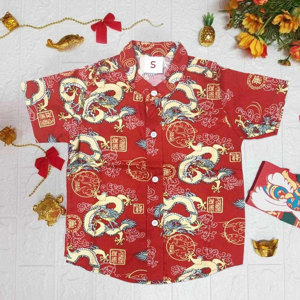 เสื้อตรุษจีน เชิ้ตคอจีน