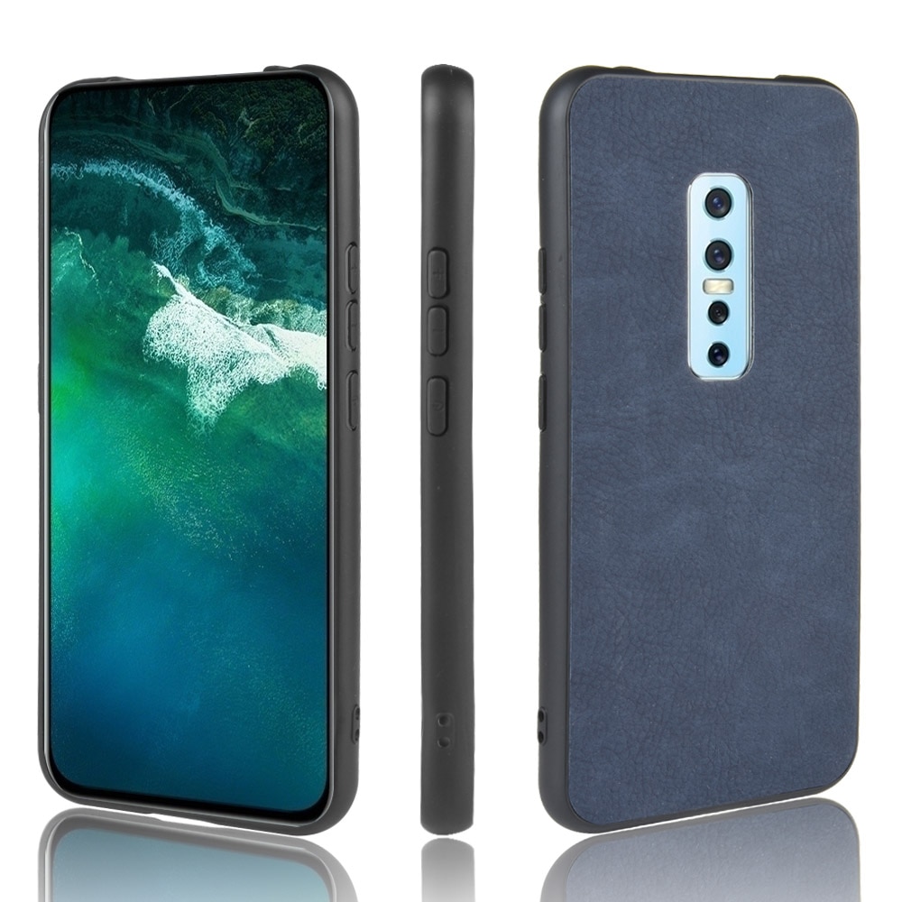 Case vivo V17 Pro #เคสฝาหลัง TPU เคลือบผิวด้วยหนัง PU