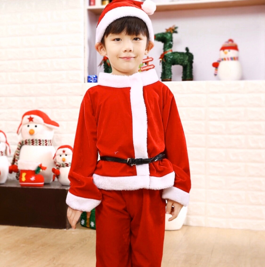 ชุดซานต้า แซนตี้ เด็กเล็กเด็กโต