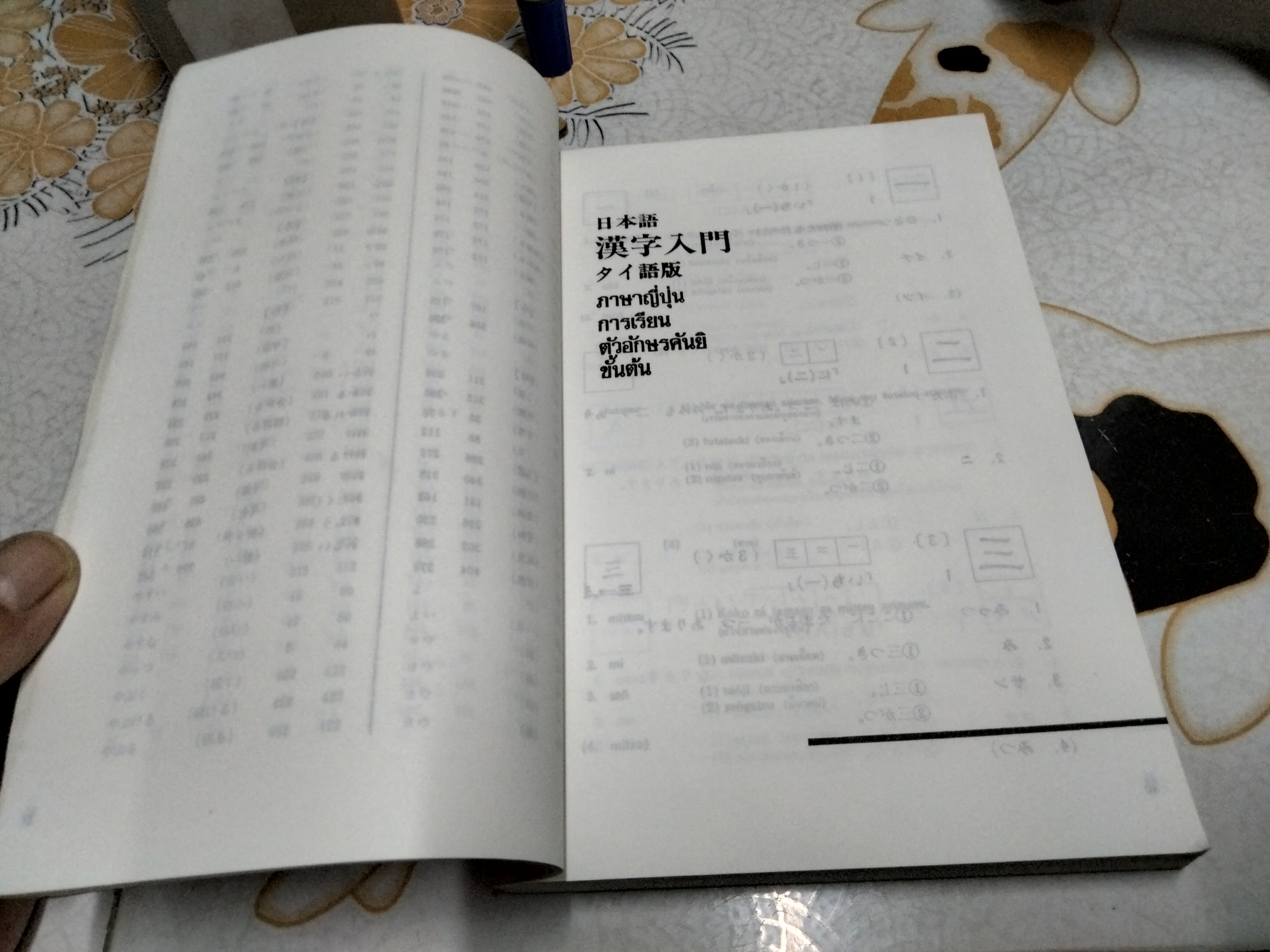 ภาษาญี่ปุ่น การเรียนตัวอักษรคันยิ ขั้นต้น โดย มูลนิธิญี่ปุ่น พิมพ์ครั้งที่ 2/2538 **สินค้าหมด**