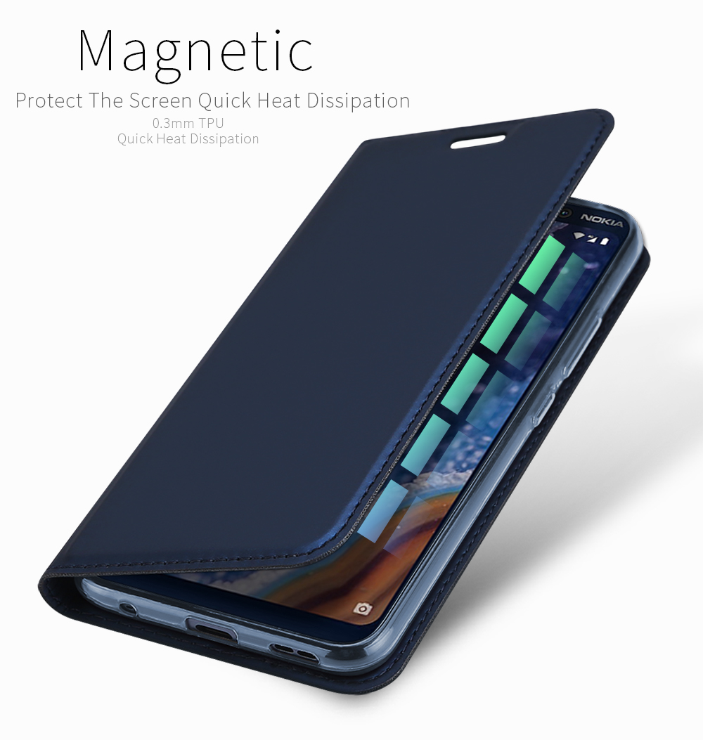 Case Nokia 9 PureView #เคสฝาพับ DUX DUCIS Skin Pro Series คุณภาพดีราคาถูก