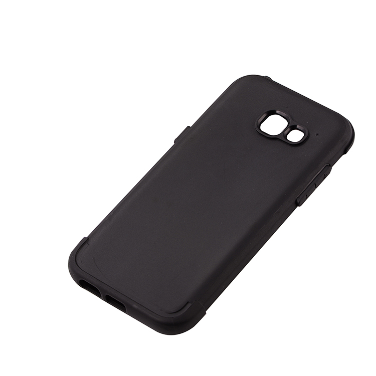 เคส Samsung Galaxy A7 2017 #เคสชุดหุ้มเกราะ Plastic+TPU Hybrid - สีทอง #พร้อมส่ง