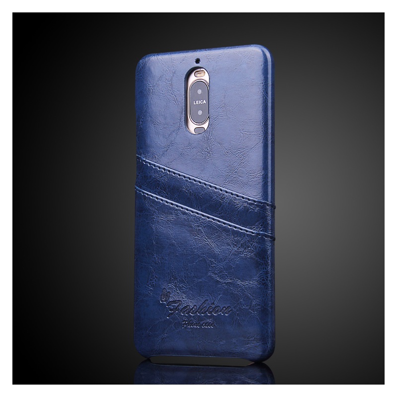 เคส Huawei Mate 9 Pro #เคสฝาหลังหนังเคลือบเงาน้ำมัน