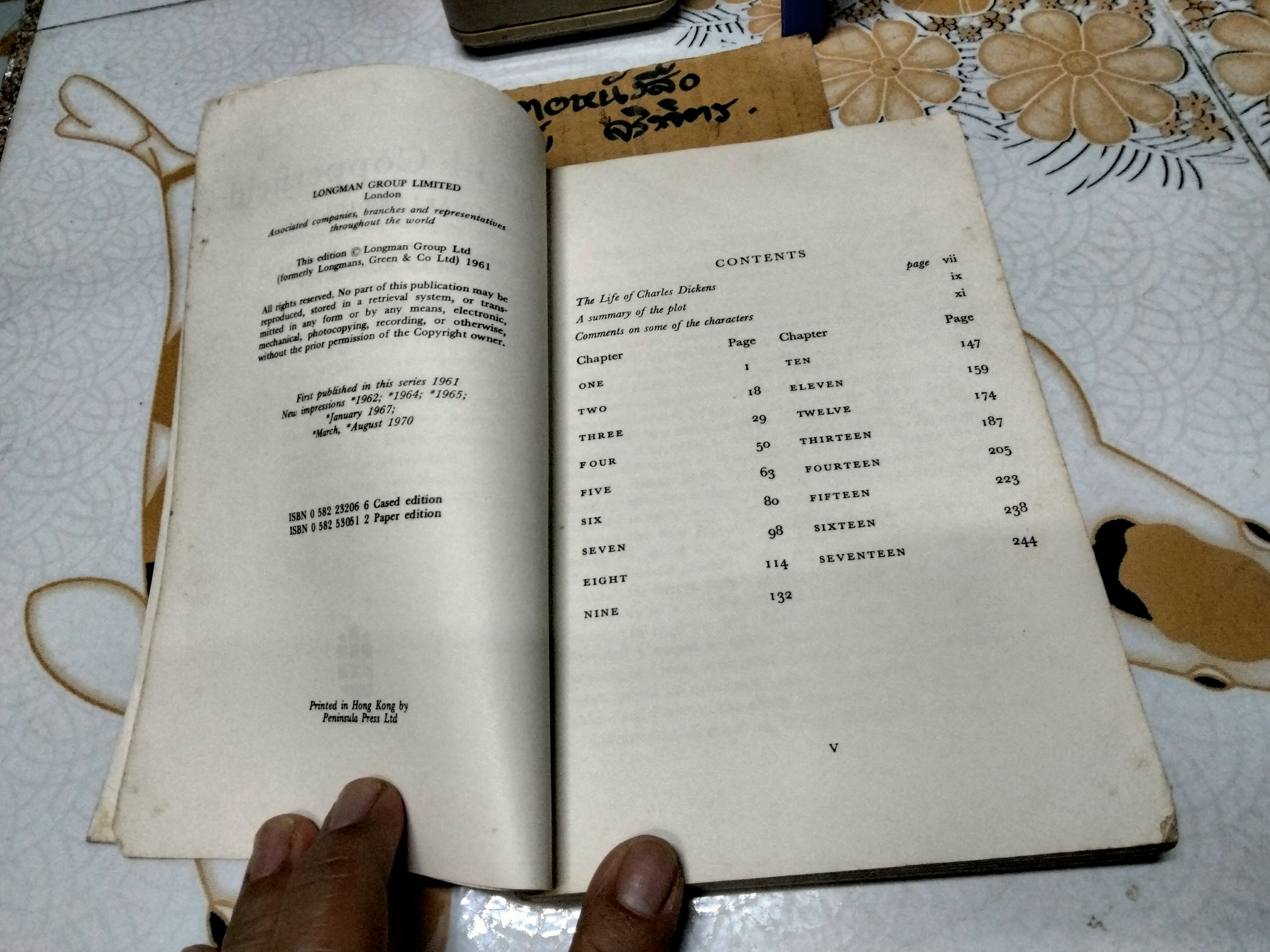 David Copperfield by Charles Dickens (Longmans, 1962) หนังสืออ่านนอกเวลาภาษาอังกฤษ **สินค้าหมด**