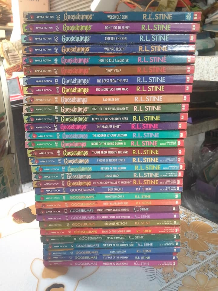 Goosebumps (original series 1992-1997 ) - R.L. STINE ฉบับภาษาอังกฤษ (มีแค่ 31 เรื่อง จาก 62 เรื่อง) **สินค้าหมด**
