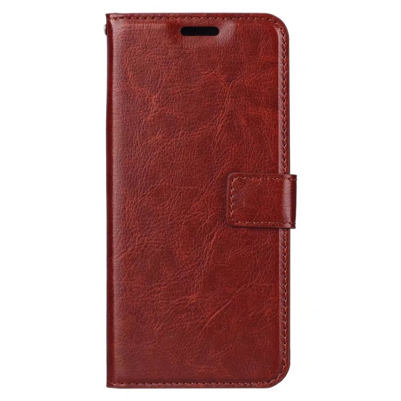 เคส Honor 10 #เคสฝาพับแบบกระเป๋าสตางค์หนัง PU ผิวหนังม้า Crazy Horse