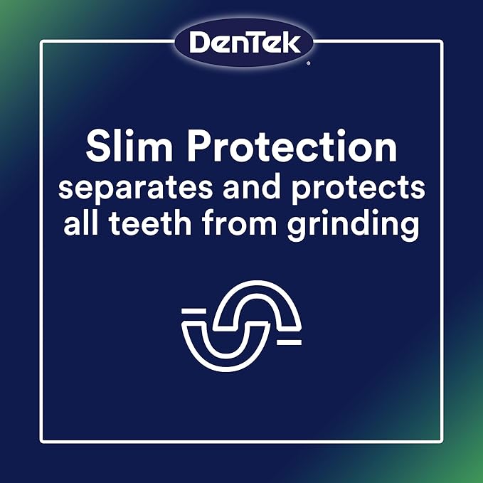 DenTek® Comfort-Fit Dental Guard For Nighttime Teeth Grinding 2 Pack เฝือกสบฟัน ฟันยาง ลดการนอนกรน นอนกัดฟัน