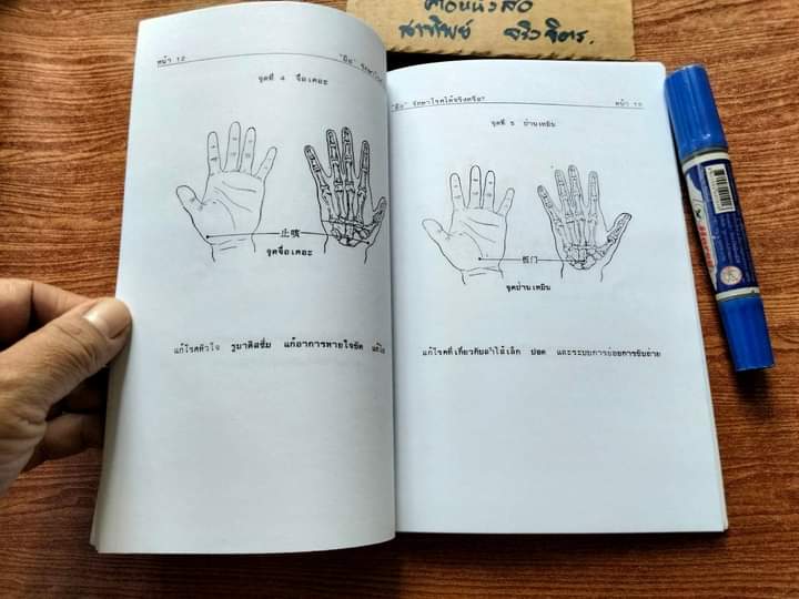 มือ - รักษาโรคได้จริงหรือ? เจือจันทน์ อัชพรรณ - ถอดความ พนิดา ไตรสารศรี - ผู้จัดพิมพ์ (หนังสือทำมือ)