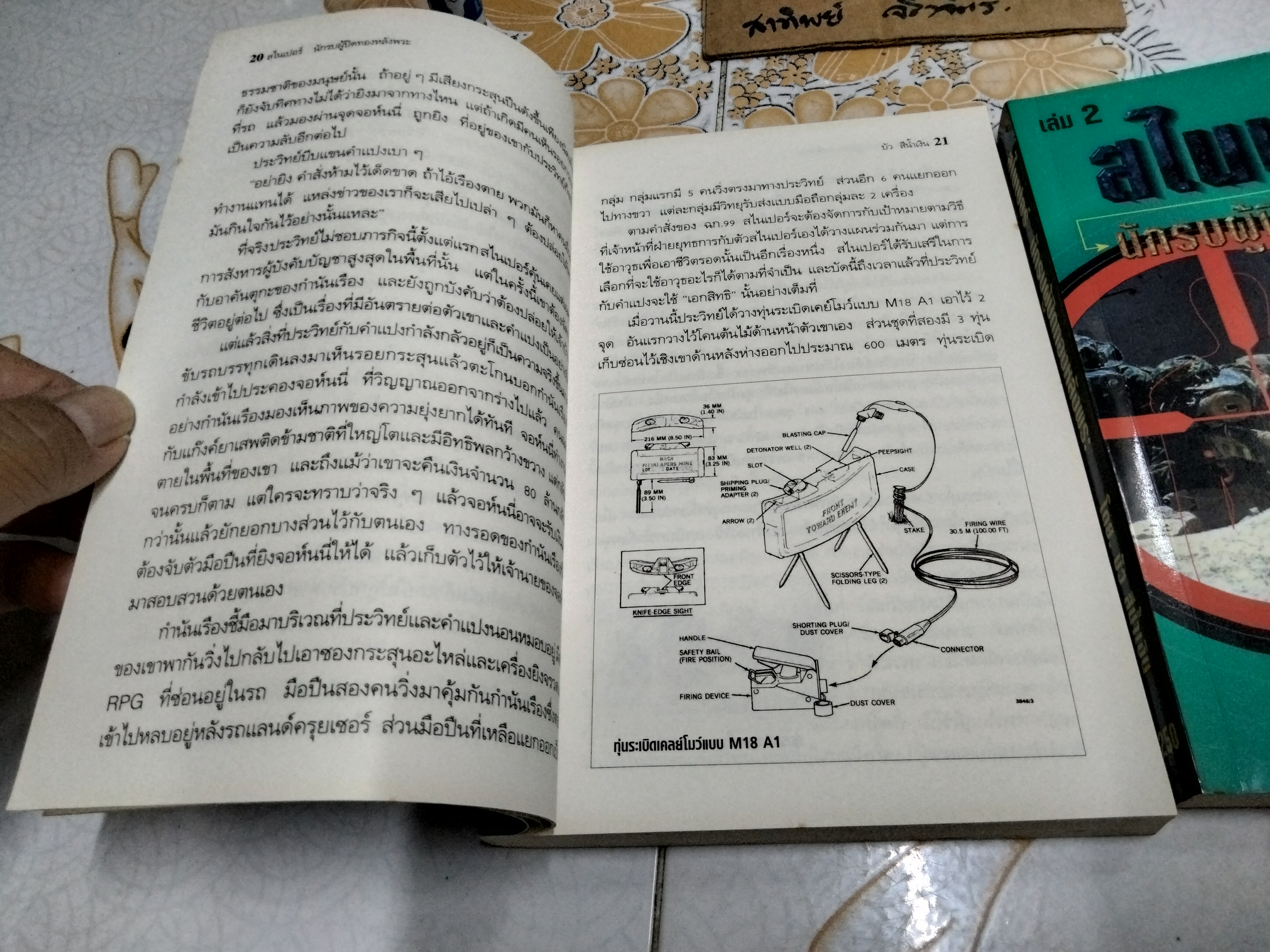สไนเปอร์ นักรบผู้ปิดทองหลังพระ / ภาค 1 ( 2 เล่มชุด) โดย บัว สีน้ำเงิน **สินค้าหมด**