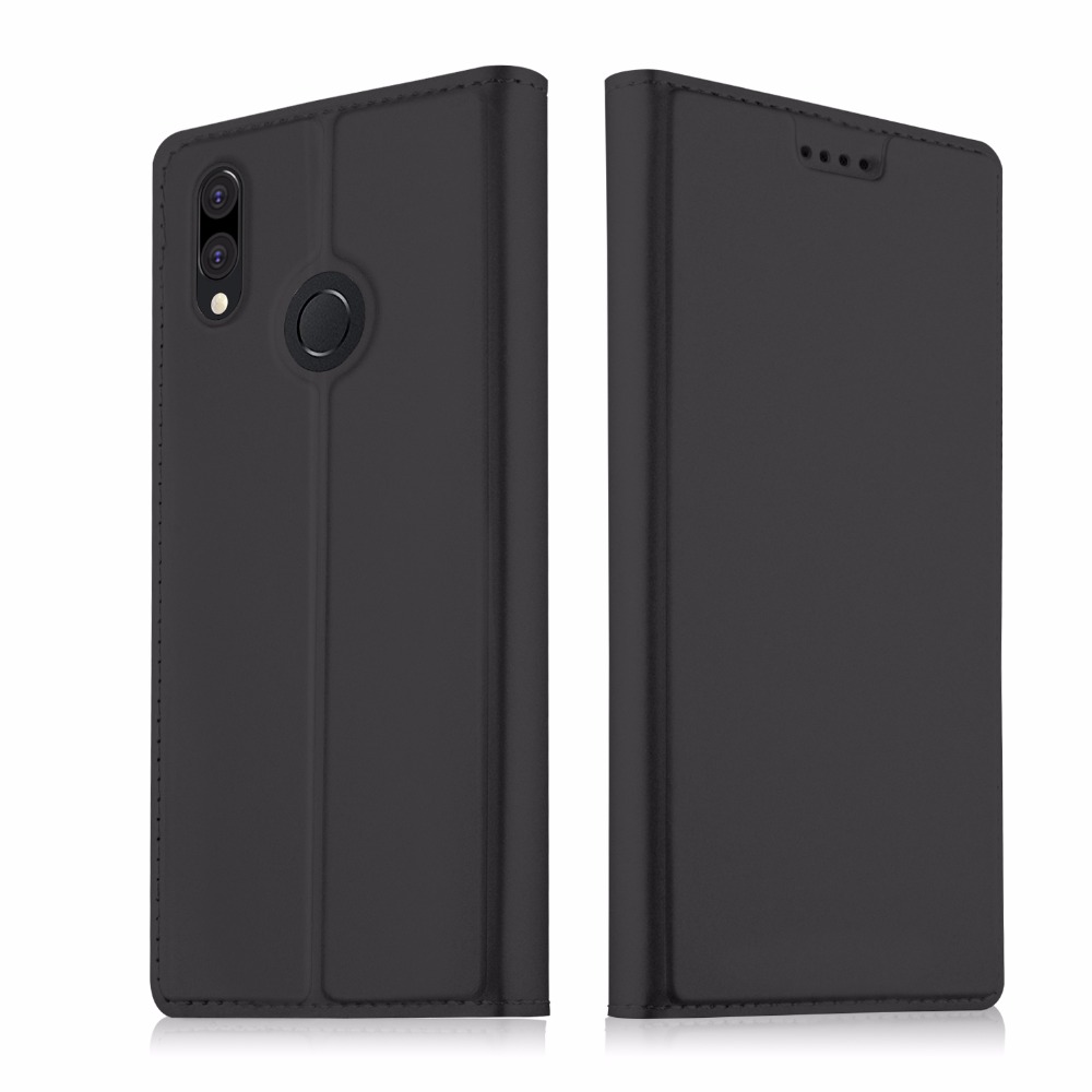 เคส Huawei nova 3i #เคสฝาพับหนัง PU Card Holder Auto-absorbed Leather