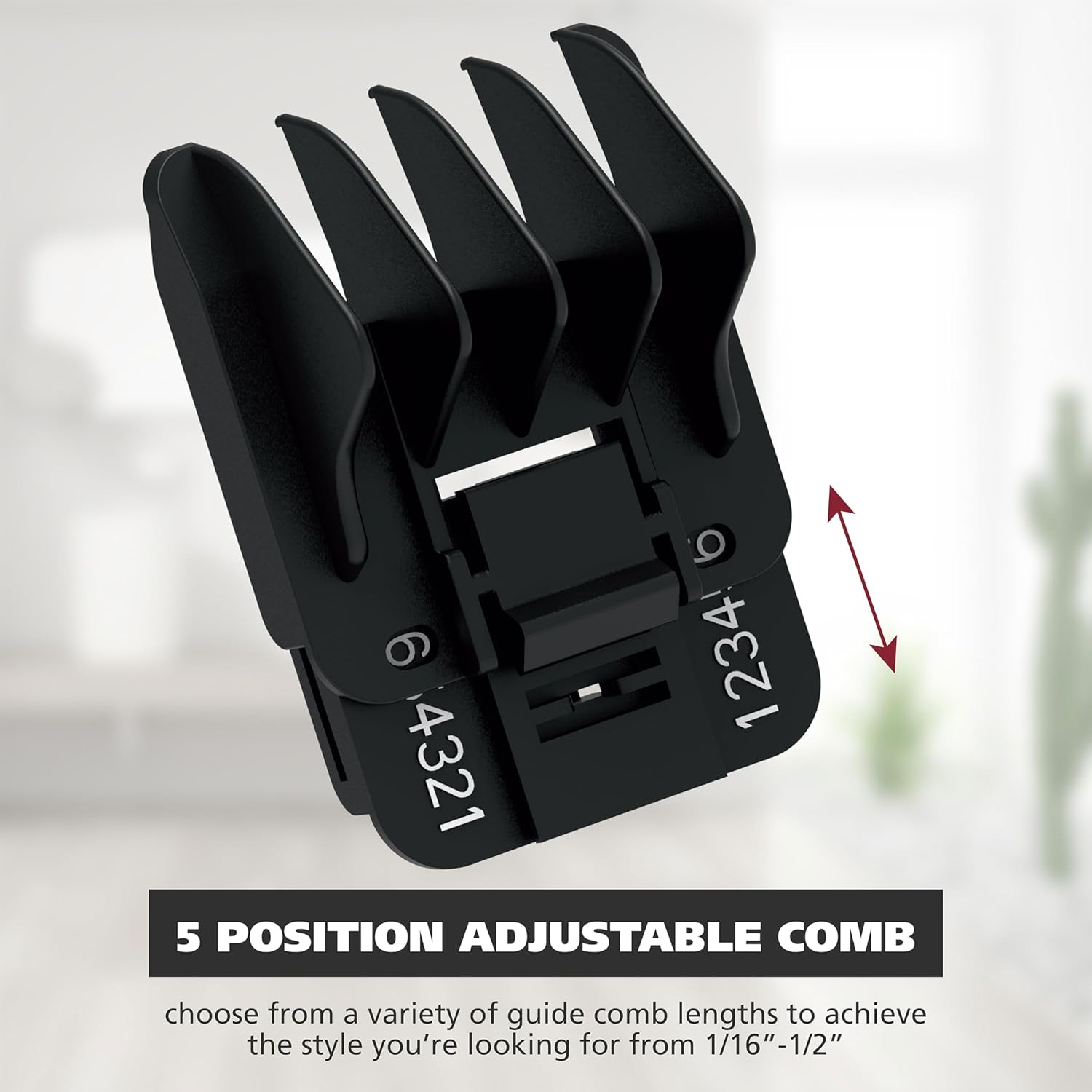 Wahl® All-In-One Rechargeable Trimmer/Grooming Kit Model 9685-200 เครื่องโกนหนวด กันจอน แบบชาร์จได้ ตัดขนบนใบหน้า