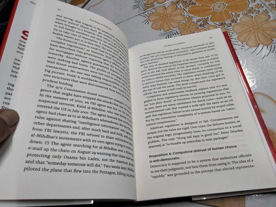 The Rule of Nobody Saving America from Dead Laws and Broken Government Philip K. Howard (ภาษาอังกฤษ)